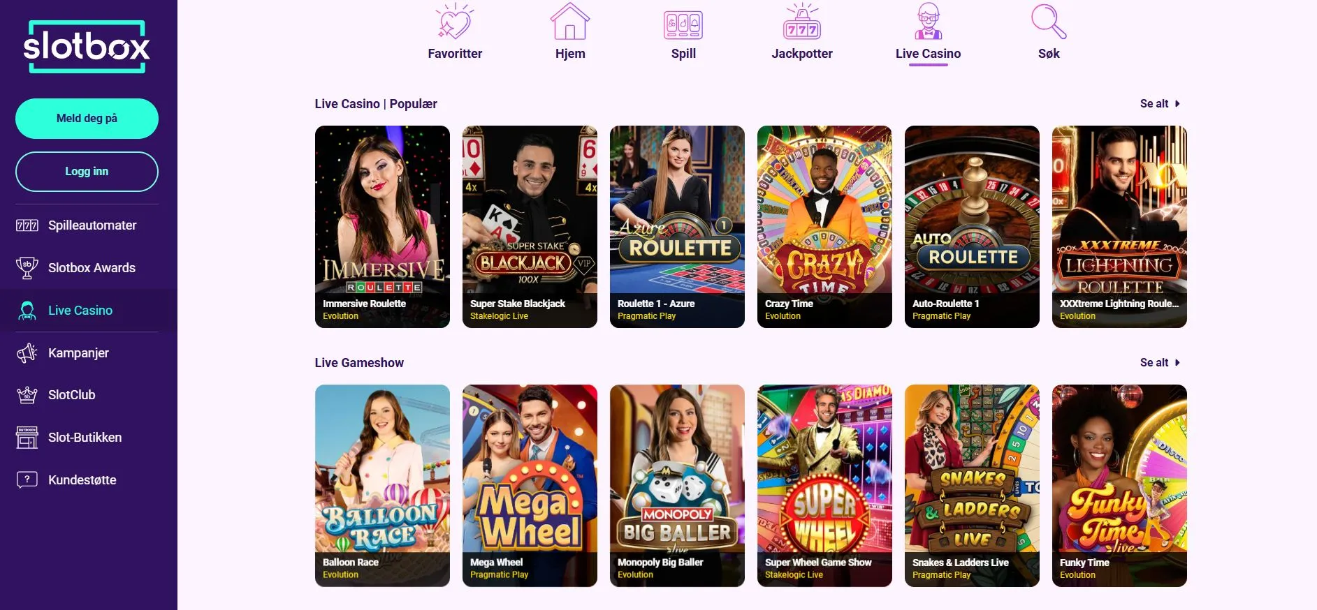 Bonustilbud og kampanjer Bonustilbud og kampanjer